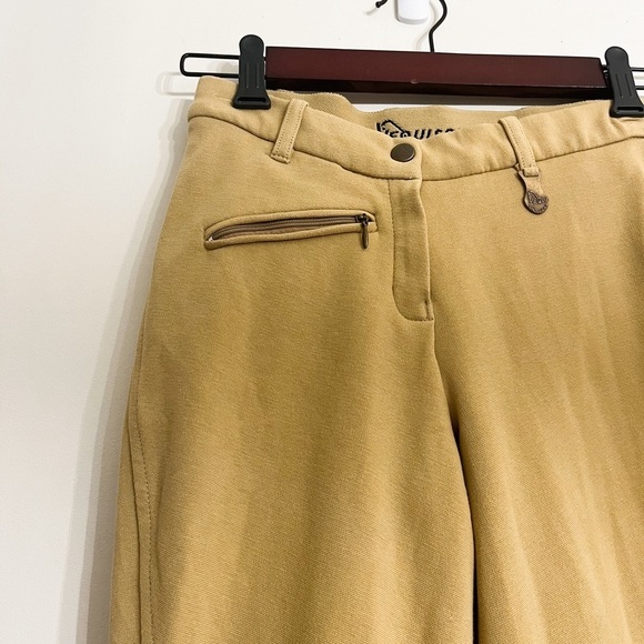 Vequi Comfort Women’s Riding Breeches Pants Size 26 Equestrian Tan Color - Picture 2 of 9